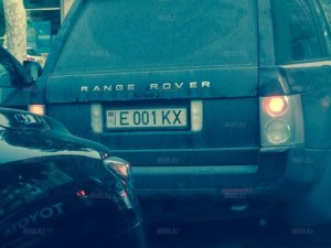 23.05.2014. - Bakıda Ermənistan nömrəsi ilə "Range Rover" - (Fotolar)