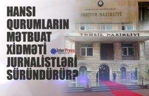 08.08.2014- Hansı qurumun mətbuat xidməti jurnalistləri süründürür?