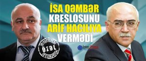 30.09.2014 -  İ.Qəmbər kreslosunu A.Hacılıya vermədi