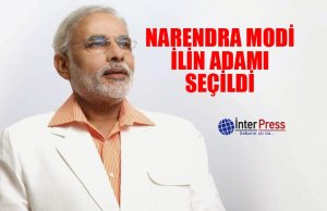 Hindistanın Baş naziri Narendra Modi ilin adamı seçildi