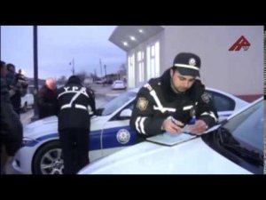 Sərxoş polis polkovniki saxlanıldı – Azərbaycanda